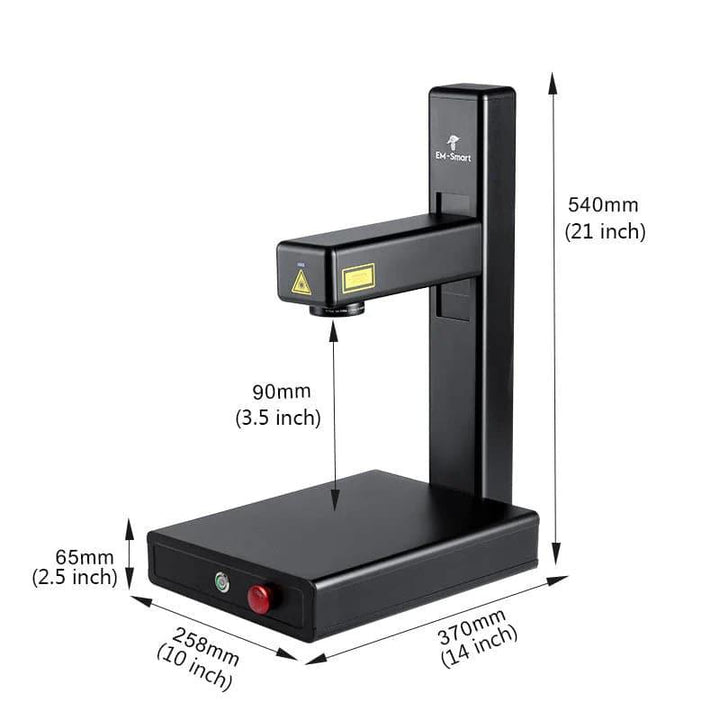 EM-Smart Nova - 25W Laser Graviermaschine Laser 3ddruckboss